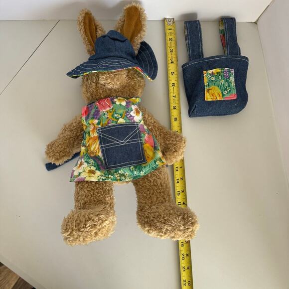 Build A Bear Workshop Bunny Gardener BAB Plush - Picture 6 of 8